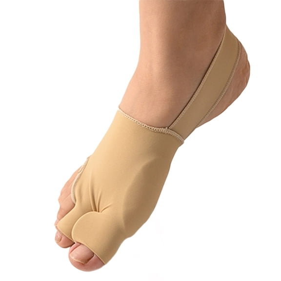 1Pair Big Toe Alignment Brace Adjustable Sleeve with Toe Separator Soft Breathable Fabric Simple -On Usage Washable & Durable Construction for Hallux Valgus Correction Relief
