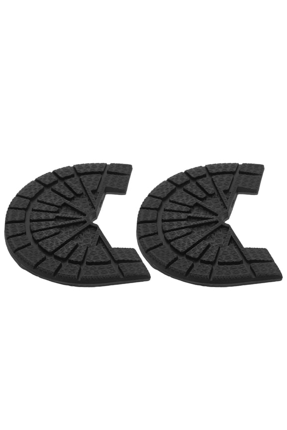 1Pair Boot Heel Replacement Rubber Pad Nonslip Shoe Repair Pads for Extended Use