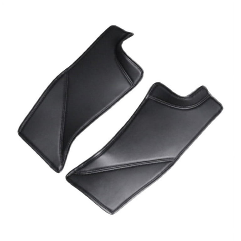 1Pair Car Rear Door Sill Protector Cover Anti Kick Pad Fit for