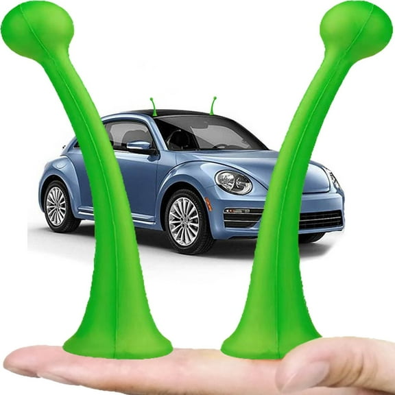 1Pair Car Roof Decoration Snail Tentacles Stickers Creative Funny Wacky for Car Top Bumper Hood Car Exterior Sticker (Snail-Tentacles)