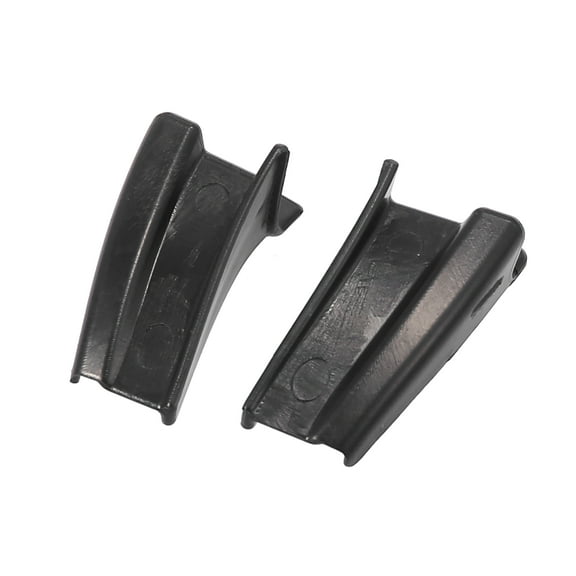 1Pair Car Roof Hardtop Rain Diverters ABS Water Gutter Extension for Jeep Wrangler JL 2018-2020