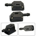 thumbnail image 1 of 1Pair Car Universal Windshield Washer Wiper Sprayer Nozzle Front Spray, 1 of 11