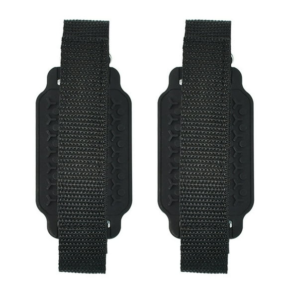 1Pair Climbing Spikes Anti Slip Snow Shoe Spikes (Adhesive Strap)