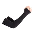 thumbnail image 1 of 1Pair Cooling Arm Sleeves UV Sun Protection Compression Sleeves for Men Women with Thumb Hole Great for Travel Sports Outdoor Running Cycling Fishing Driving Hiking, 1 of 4