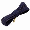 thumbnail image 1 of 1Pair Cotton Blend Denim Flat Shoelace, 0.31'' Width Shoe Laces with Metal Tips for Sneakers - 47 inch / 120CM, 1 of 8