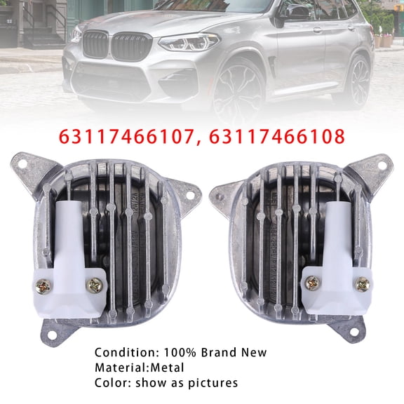 1Pair DRL LED MODULE White 63117466107 63117466108 For BMW G01 X3 G02 X4