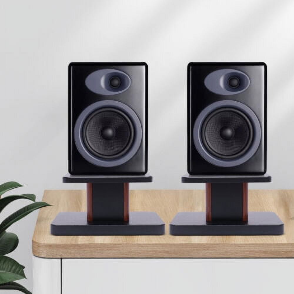 1Pair Desktop Speaker Stand Studio Monitor Mount 6in High Tabletop Load ...