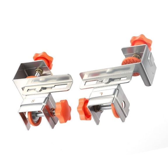 1Pair Drawer Panel Installation Clip Woodworking Fixing Clamp Enduring