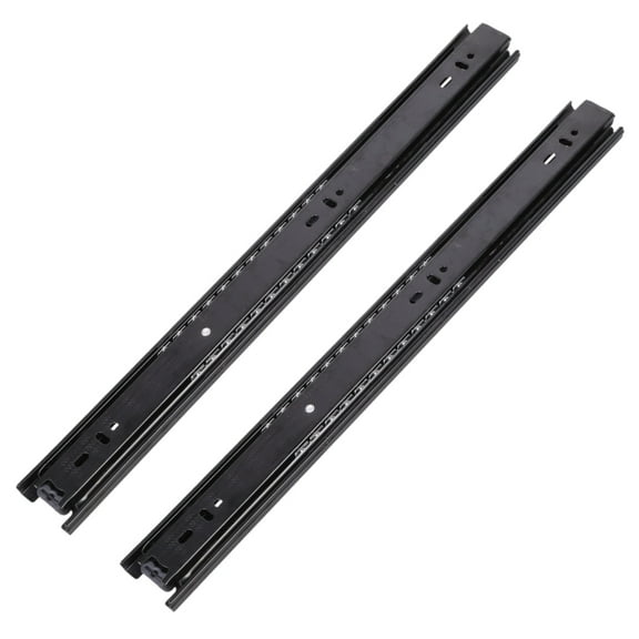 1Pair Drawer Slides Hydraulic Damping Buffer Soft Close Drawer Track Rail