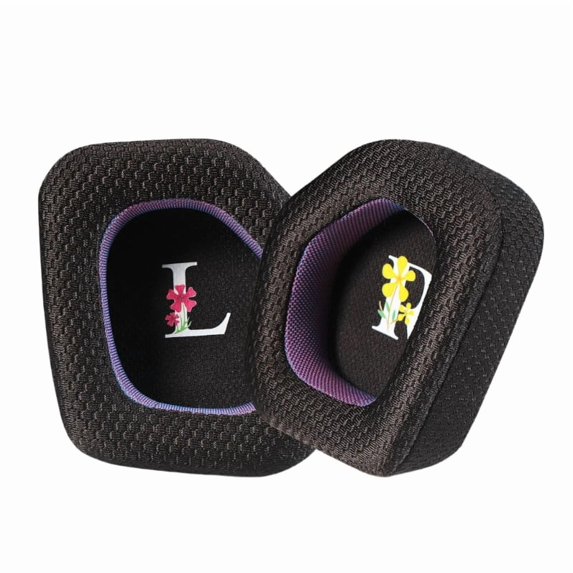 1Pair Ear Pad Replacement Mesh Ice Coolers Lambskin Earpads Ear Cushions Sponges Cover Earmuffs for Alienware AW988 Headphones
