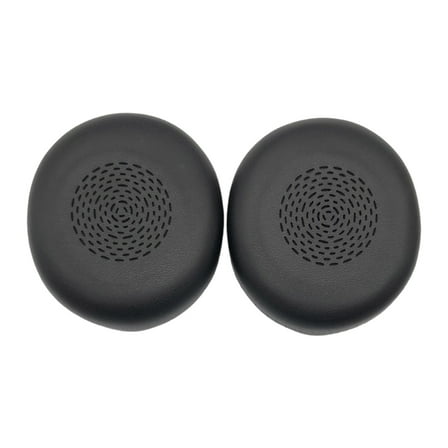 1Pair Ear Pad Replacement Protein Leather Earpads Ear Cushions Sponges Cover Earmuffs for Evolve2 75 Headphones