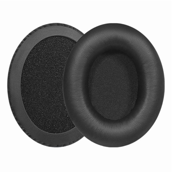 1Pair Earpads Protein Leather Ear Pad Ear Cushions Cover Memory Foam Earmuffs for HyperX Cloud III Headsets