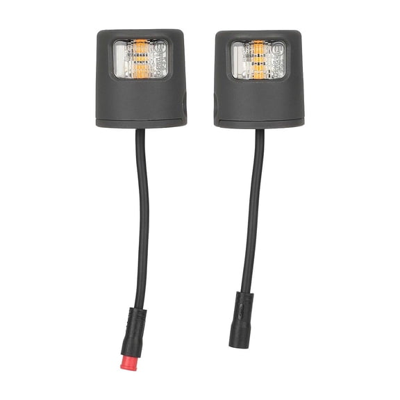 1Pair Electric Scooter Turn Signal Light For Xiaomi For Elite Scooter Turn Signal Light Flashing Rear Tail Brake Indicators