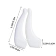 thumbnail image 1 of 1Pair Eye Glasses Ear Grippers, Anti-Slip Glass Ear Hook,Comfort Silicone Eyeglasses Ear Cushion for Behind the Ear for Glasses Sunglasses,Glasses Retainers for Prevent Glasses Slipping(white), 1 of 5