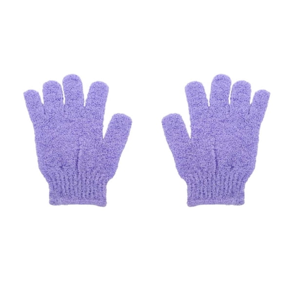 1Pair Five-Finger Bath Gloves, Exfoliating Body Scrub Gloves, Bath / Scrub Gloves for Shower, Reusable Shower Gloves Shower Accessories for Women