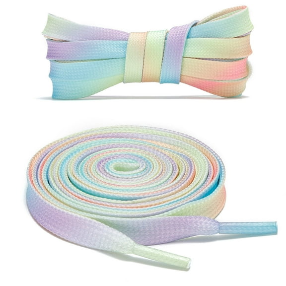 1Pair Flat Shoelaces Replacement for Sneakers 24 27 36 39 45 48 54 60 63 72 Inch