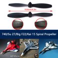 thumbnail image 1 of 1Pair Foam Hand Throwing Glider Propeller Power Paddle For F22 SU35 SU57 J11B J20 Remote Control Airplane Accessories, 1 of 12