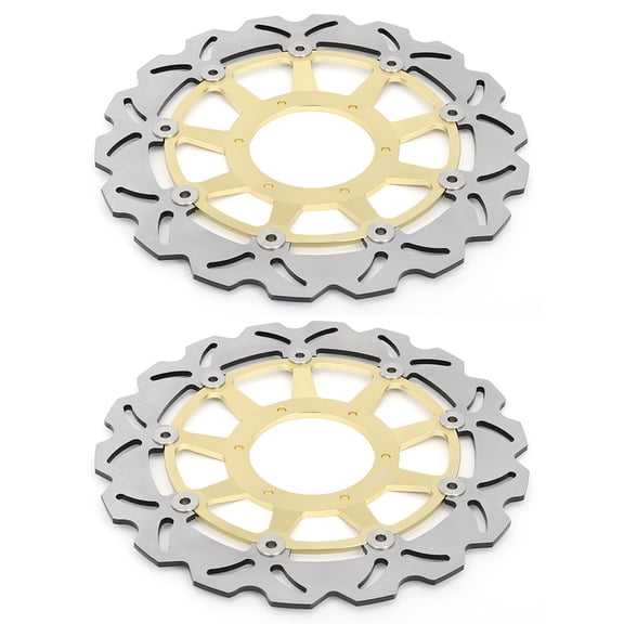 1Pair Front Brake Discs Rotors for HONDA CBR 1000 RR Fireblade 2006 2007 VTR 1000 SP1 2000-2001 VTR 1000 SP2 2002-2007