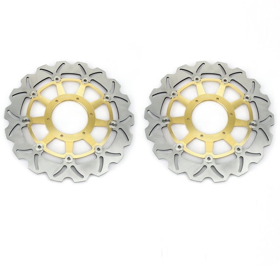 1Pair Front Brake Discs Rotors for HONDA CBR929RR Fireblade 2000 2001 CBR954RR Fireblade 2002 2003 CBR900RR 00-03 01 02