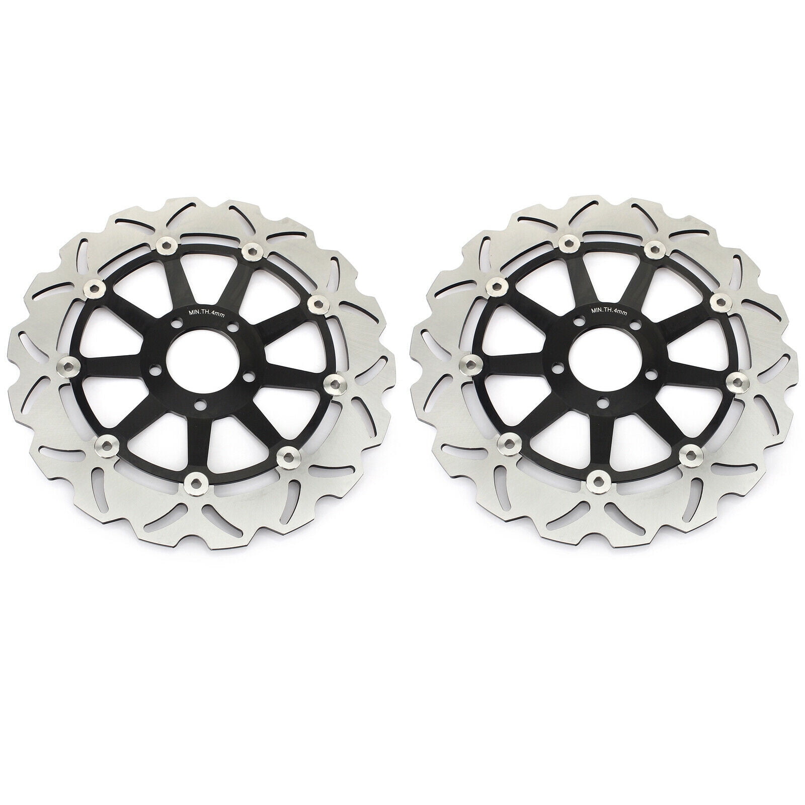 1Pair Front Brake Discs Rotors for KAWASAKI ZX7R ZX7RR Ninja