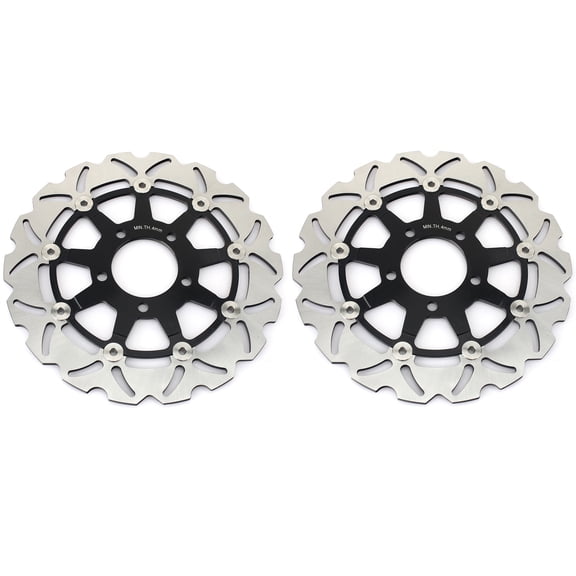 1Pair Front Brake Discs Rotors for Suzuki GSF 650 Bandit / S 2005 2006 SV 650 2003-2010 SV 650 S 2003-2015 GSX 600 750 F 2004-2006
