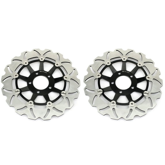 1Pair Front Brake Discs Rotors for Suzuki RF 900 R 1994-1999 GSF 1200 Bandit S 1995-2005 GSX 1200 FS 98-02