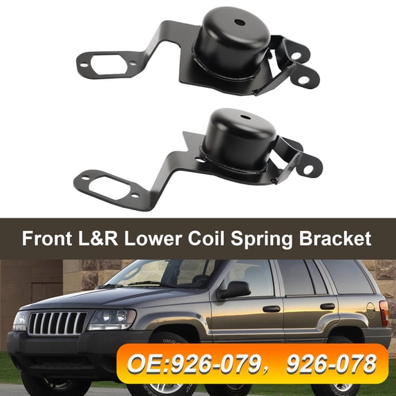 1Pair Front Lower Coil Spring Bracket For Jeep Grand Cherokee 99-04