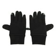 thumbnail image 1 of 1Pair Full Finger Bicycle Gloves Touch Screen Warm Gloves for Men Women Riding Training Shooting Black L, 1 of 8
