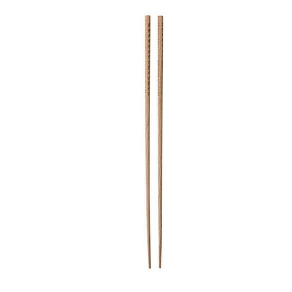 1Pair Kitchen Cooking Chopsticks Wooden Long Chop Sticks Reusable 9CL3