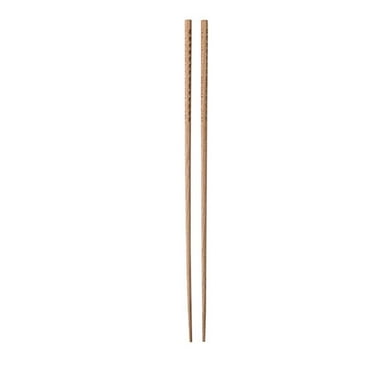 1Pair Kitchen Cooking Chopsticks Wooden Long Chop Sticks Reusable Y1E2