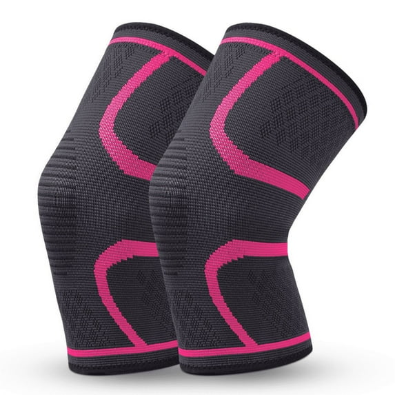 1Pair Knee Braces for Knee Pain, Knee Compression Sleeve for Men and Women, Knee Support for Meniscus Tear, Running, Weightlifting, Workout, Arthritis, Joint Pain Relief