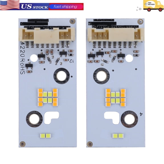 1Pair LED Headlight Module DRL Daytime Running Light Ballast Compatible for XT4 2019-2025