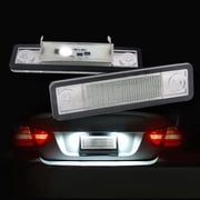 1Pair LED License Plate Light 1224143 For OPEL Astra F Caravan 1991-1998
