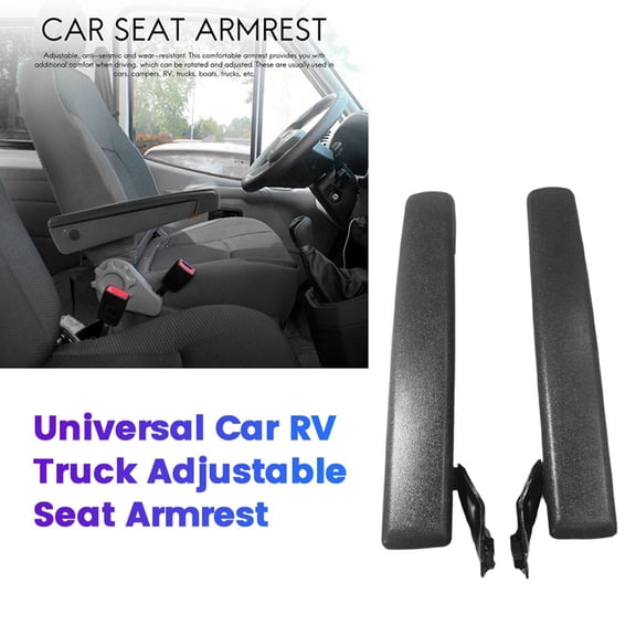 1Pair Left+Right Universal Car RV Truck Adjustable Seat Armrest For-Motorhome Auto Parts Car Seat Armrest Handles
