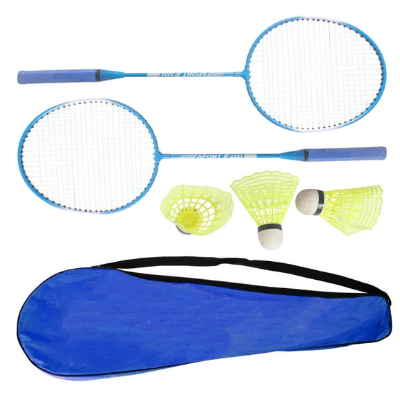 1Pair Light Weight Badminton Racket Set Professional Double Badminton Racquet Shuttlecocks Racquet for 2 Players Playing