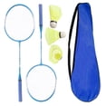 thumbnail image 1 of 1Pair Light Weight Badminton Racket Shuttlecocks Racquet Professional Badminton Rackets for Adults Kids Players, 1 of 11