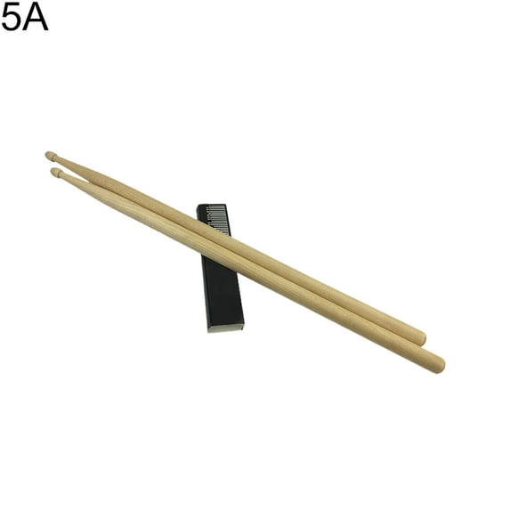 1Pair Lightweight 5A 7A Maple Wood Drumsticks Drum Sticks Music Accessory Part