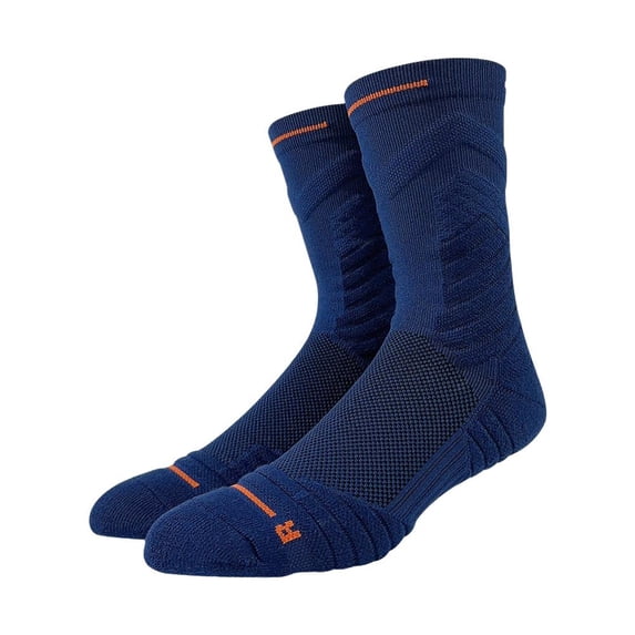 1Pair Men's White Work Sports Athletic Crew Socks Cotton