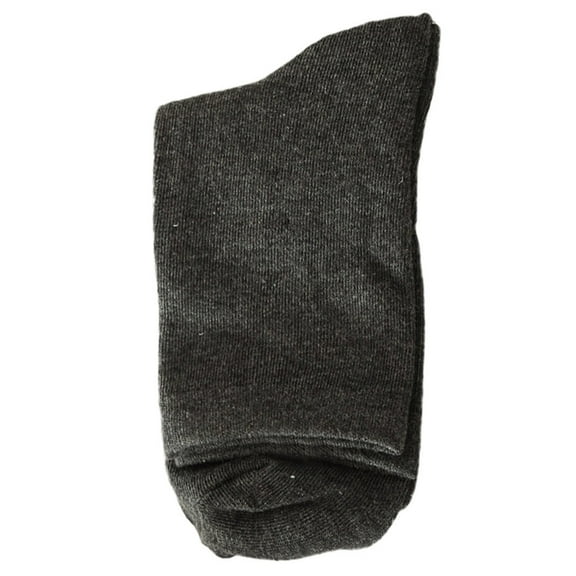 1Pair Mens Non Elastic 100% Pure Cotton Socks Comfort Soft Grip Diabetic Dark Gray Gifts for Women Funny Socks Hospital Socks Party Socks Christmas Socks Outdoor Socks