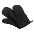thumbnail image 1 of 1Pair Oven Mitts Oven Gloves Oven Pot Holder Baking Cooking Heat Resistant Kitchen Barbecue, 1 of 4
