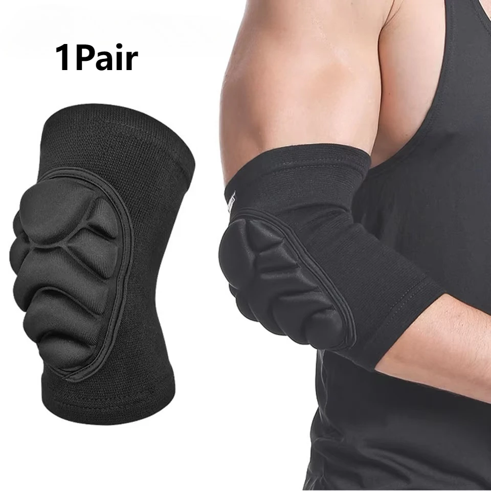 1Pair /PCS  Anti-Slip Knee Pads with Thick EVA Foam for Volleyball Football Dance Collision Avoidance Labubo Knee Sleeve