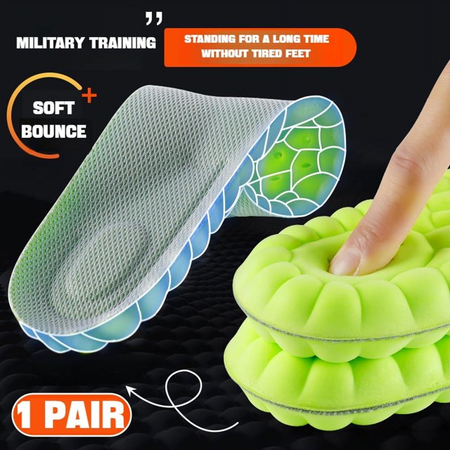 1Pair Plantar Fasciitis Relief Insole Shoes Insoles for Feet Arch