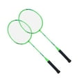 thumbnail image 1 of 1Pair Professional Double Badminton Racquet Set for Outdoor Backyard Games, 1 of 11