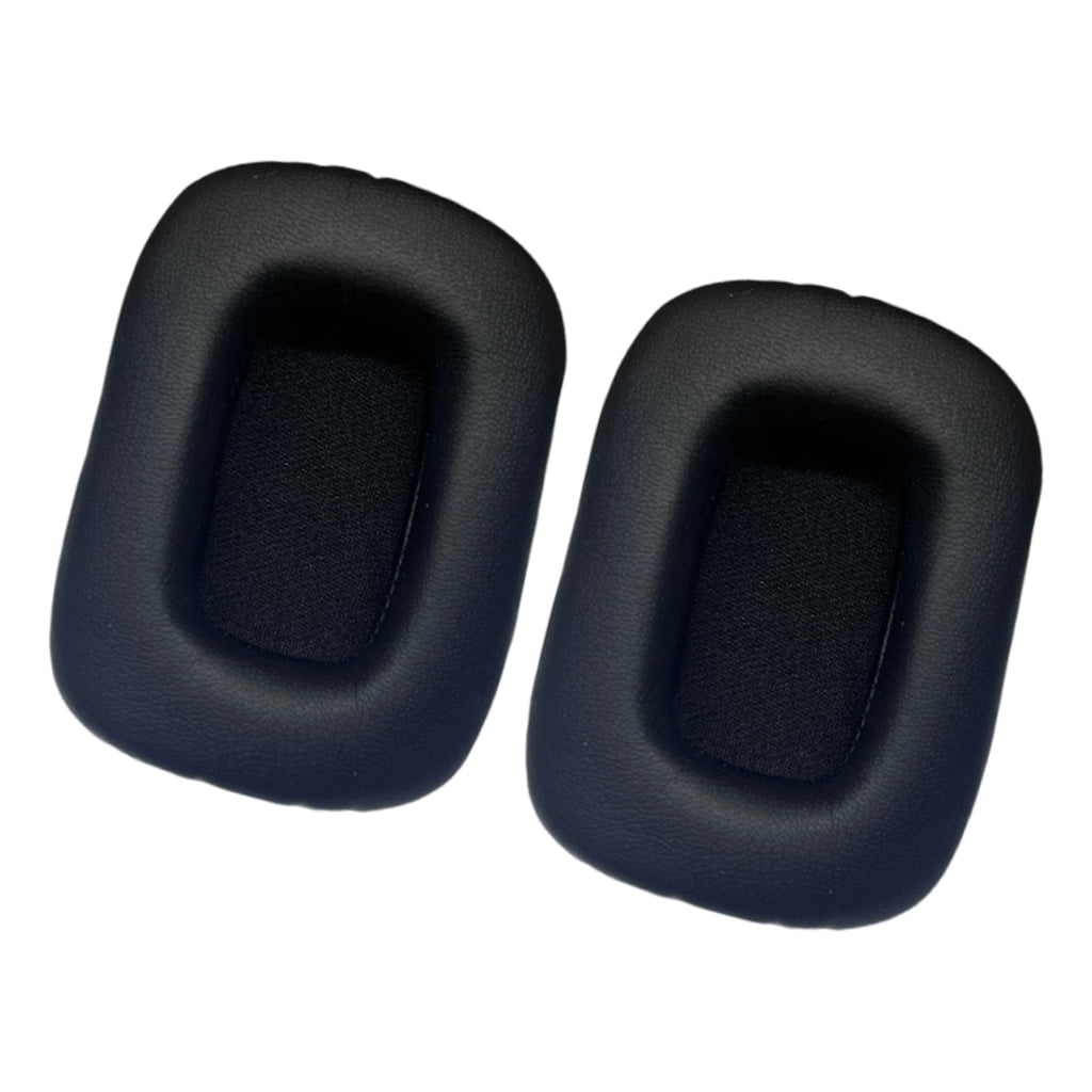 1Pair Protein Leather Ear Pad Ear Cushions Cover for 90x70mm Headphone ...