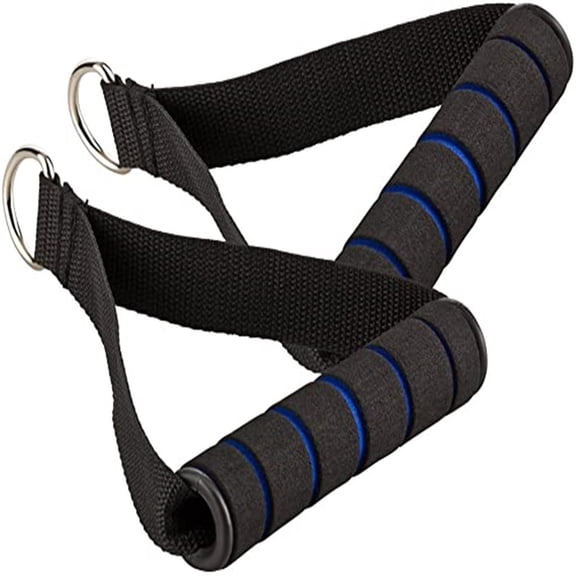 1 Pair Resistance Bands Foam Handle Replacement Pull Rope Handle Heavy Duty Exercise Hand Grips Attachment Easy to Use