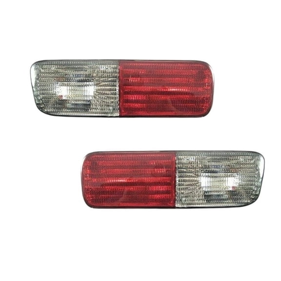 1Pair Rear Bumper Reflector Turn Signal Indicator Brake Lamp Brake Reverse Lamp For Land-Rover For Discovery 2 XFB000720