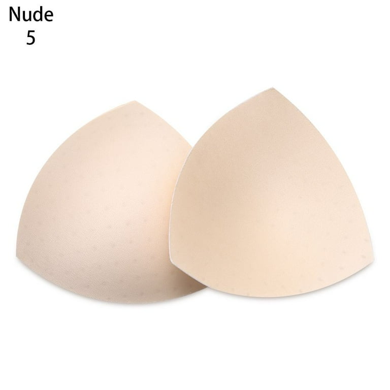 1Pair Removeable Push Up Cups Women Summer Sponge Foam Bra Pads