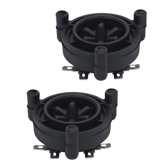 1Pair Round Tweeter Speakers With Piezoelectric Ceramic Driver For Clear And Powerful Sound 75-150W Most Speakers