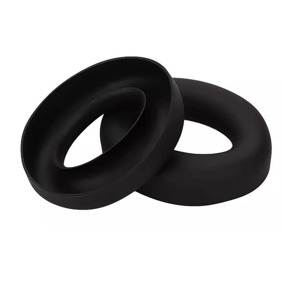 1Pair Silicone Ear Cups for Space Headphones Washable Silicone Earpads Ear Cushions