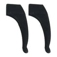 thumbnail image 1 of 1Pair Silicone Glasses Grips Ear Grippers Non Slip Glasses Grips Eyeglass Retainer Anti Slip Ear Grips Eyeglasses Hook Silicone Eyeglasses Ear, Glasses Holder, Multicolor(Black,1.57x0.4"), 1 of 7